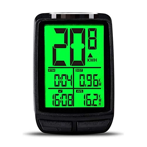Cycling Computer : Bike Computer Waterproof Bicycle Computer Wireless MTB Bike Cycling Odometer Stopwatch Speedometer With LED Backlight For Bikers / Men / Women / Teens