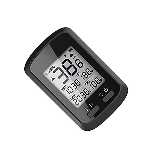 Cycling Computer : Bike Computer Wireless GPS ANT+ Cycling Computer Bicycle IPX7 Speedometer Odometer with Automatic Backlight LCD Fits All Bikes