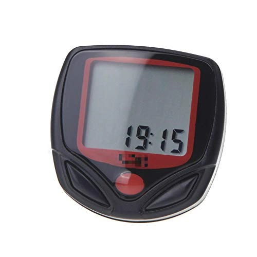 Cycling Computer : Bike ComputerWired Bike Computer With 14 Functions LCD Waterproof Bicycle Odometer Speedometer For Tracking Riding Speed And Distance Bike Computer