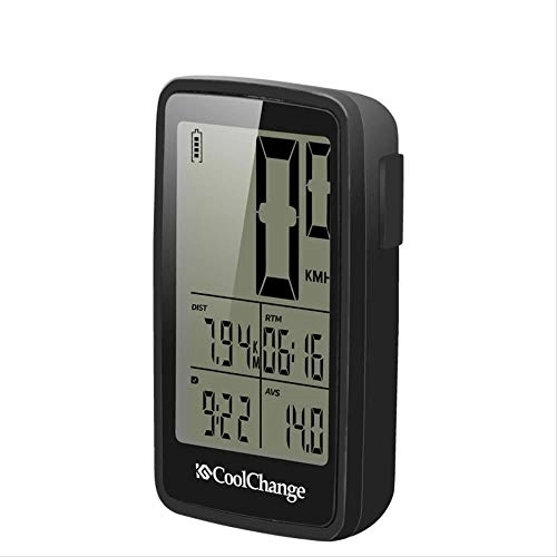 Cycling Computer : Carry Bag Bicycle Computer Rainproof Wired and Wireless Cycling Computer Speedometer Odometer USB Rechargable MTB Bike Computer Bicycle
