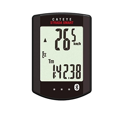 Cycling Computer : CatEye CC-RD500B Strada Smart Inc Speed / Cadence / Heart Rate Sensors - Black