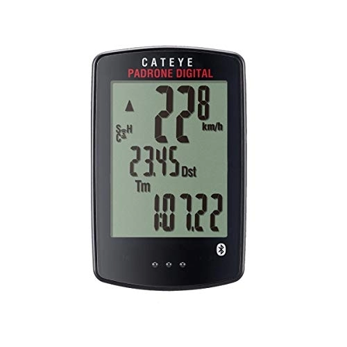 Cycling Computer : CatEye Padrone Digital Wireless Cycling Computer Cc-Pa400B Speed & Cadence: