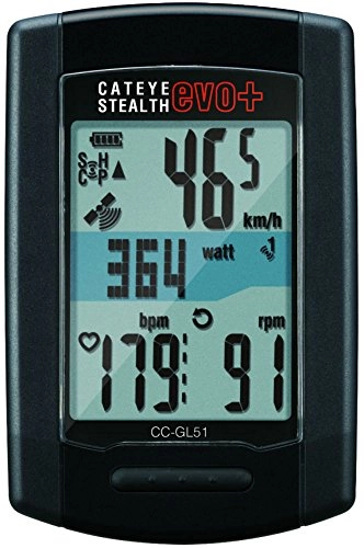 Cycling Computer : Cateye Stealth Evo+ GPS Cycling Computer