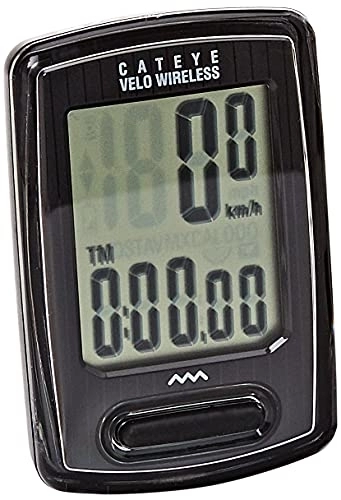 Cycling Computer : CatEye Velo Wireless-CC-VT230W Cycle Computers - Black