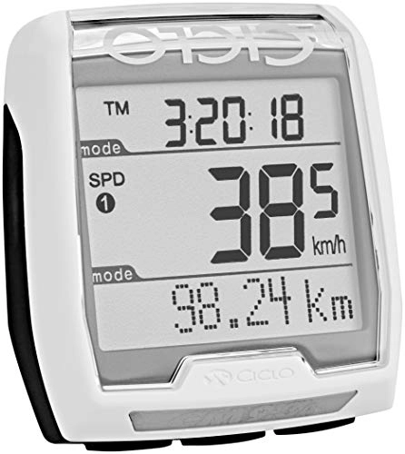 Cycling Computer : CicloSport 10104900 Bicycle Computer with Altitude Measurement and Heart Rate Digital CM 9.3A Plus