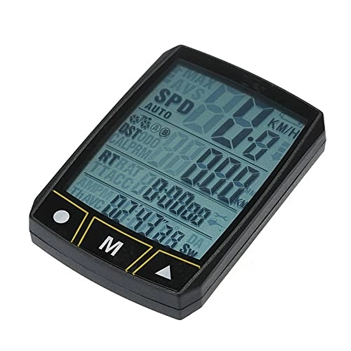 Cycling Computer : Cycling Computer GPS Wireless / Wired Bicycle Computer Cycling Bike Stopwatch Sensor Waterproof with LCD Display Odometer Portable for Climbing