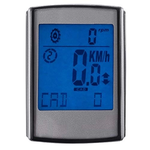 Cycling Computer : Dawwoti Water Resistant Wireless Cadence Heart Rate Speed 3 in 1 Cycle Computer Speedometer with LCD Backlight