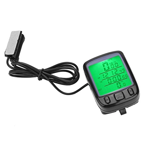 Cycling Computer : Delaman Bicycle Speedometer Waterproof Bike Odometer, Multifunction Bicycle Computer Riding Accessory