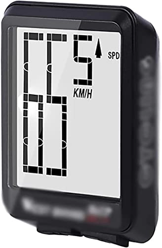 Cycling Computer : EPPDAU Speedometer, Odometer, Wireless Waterproof Bike Computer, Multifunction Bicycle Speedometer, Bicycle Computer for Road Bikes with Large LCD Display with Backlight
