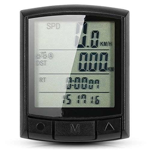 Cycling Computer : Feixunfan Bike Computer Bike Cycling Computer Bike Speedometer Odometer for Bicycle Enthusiasts (Color : Black2, Size : ONE SIZE)