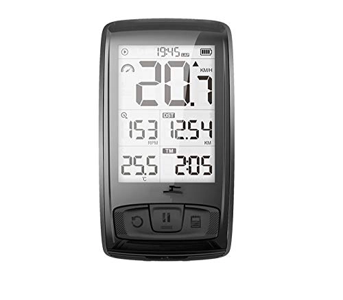 Cycling Computer : FENGHU Bicycle Speedometer Speed Wireless Bicycle Computer Bike Speedometer With Speed & Cadence Sensor Can Connect Bluetooth Ant+giyo