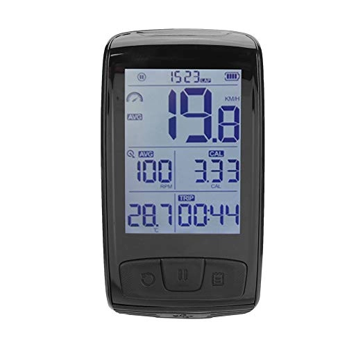 Cycling Computer : Fishlor Bike Computer, Outdoor Cycling Waterproof Wireless Bicycle Speedometer Odometer Multi-functional Bicycle Computer Riding Accessory