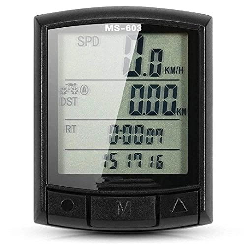 Cycling Computer : FYRMMD Bicycle Odometer Speedometer Bicycle Computer Bike Cycling Computer Bike Speedometer Odometer Mtb Road B(Bicycle stopwatch)