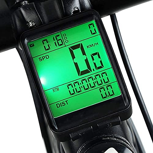 Cycling Computer : FYRMMD Bicycle Odometer Speedometer Bicycle Computer Wired, Bicycle Speedometer, Lightweight, 2.1"" Screen, Waterpr(Bicycle stopwatch)