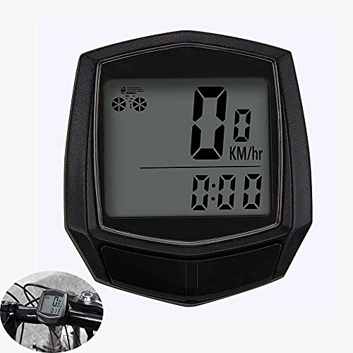 Cycling Computer : FYRMMD Bicycle Odometer Speedometer Bicycle Computer Wired, Indoor Bicycle Computer, Odometer Large Lcd Display F(Bicycle stopwatch)
