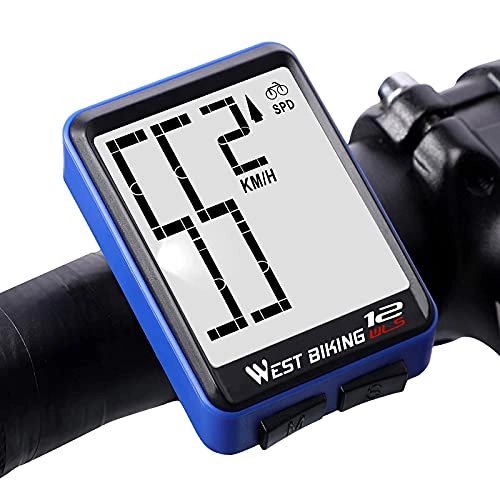 Cycling Computer : FYRMMD Bicycle Odometer Speedometer Bike Computer Wireless 13 Functions Ip66 Waterproof Lcd Bike Speedometer Bi(Bicycle stopwatch)