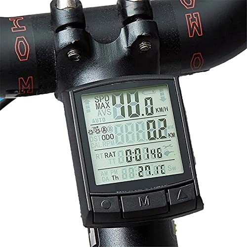Cycling Computer : FYRMMD Bicycle Odometer Speedometer Waterproof Bicycle Odometer, Tracking Real-Time Riding Speed, Time And Dist(Bicycle stopwatch)