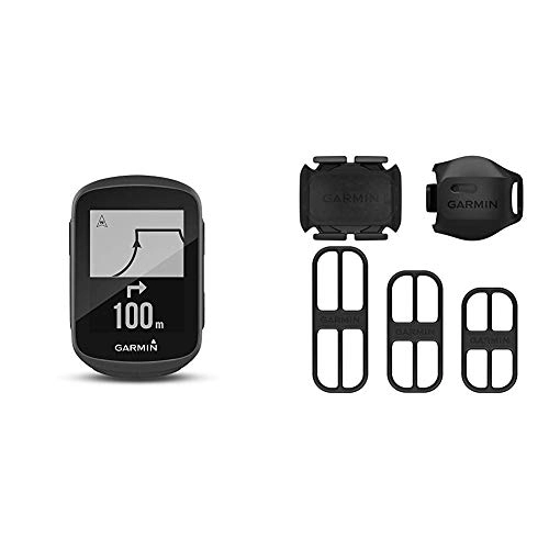 Cycling Computer : Garmin Edge 130 GPS Bike Computer, Black & Unisex - Adults Access, Bike Speed and Cadence Sensor 2, Black, One Size