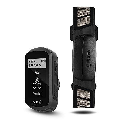 Cycling Computer : Garmin Edge 130 Plus Bundle, GPS Cycling / Bike Computer with Sensors and HR Monitor, Download Structure Workouts, ClimbPro Pacing Guidance and More