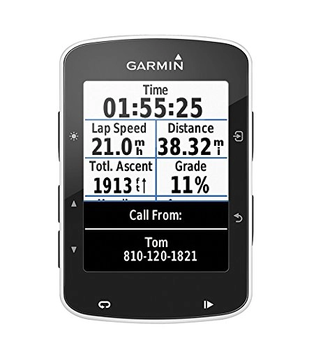 Cycling Computer : Garmin Edge 520 GPS Bike Computer Without Heart Rate Monitor, 7.3cm x 4.9cm x 2.1cm