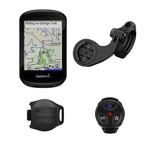 Cycling Computer : Garmin Edge 830 Mountain Bike Bundle, Performance Touchscreen GPS Cycling / Bike Computer with Mapping, Dynamic Performance Monitoring and Popularity Routing, Includes Speed Sensor & Mountain Bike Mount
