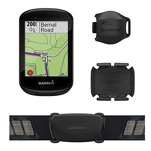 Cycling Computer : Garmin Edge 830 Sensor Bundle, Performance Touchscreen GPS Cycling / Bike Computer with Mapping, Dynamic Performance Monitoring and Popularity Routing, Includes Speed and Cadence Sensor and HR Monitor