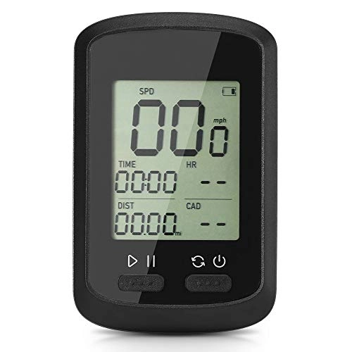 Cycling Computer : gdangel Bicycle Speedometer Cycling Computer Gps Wireless Bike Computer Digital Speedometer Accurate Bicycle Computer With Protective Cover