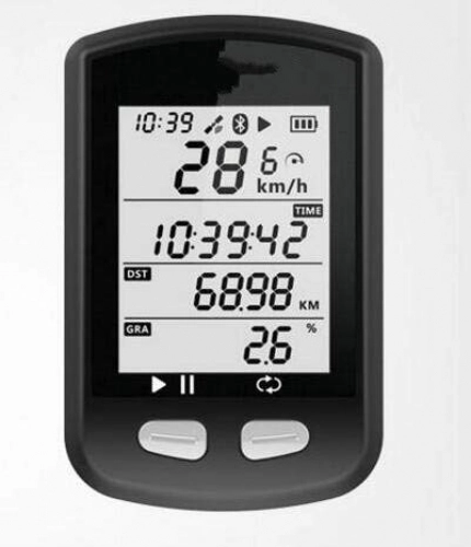 Cycling Computer : gdangel Bike Speedometer Mtb Bicycle Computer Gps Waterproof Wireless Cycling Speedometer Bike Digital Stopwatch Accessories