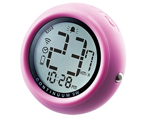 Cycling Computer : Giant Continuum 9W Cycling Wireless Computer Odometer Speedometer Pink