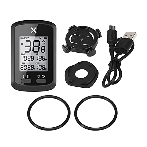 Cycling Computer : Gps Navigation Bike Computer G Plus Wireless GPS Speedometer Waterproof Road Bike Bicycle ANT+ With Cadence Cycling Computer (Color : G PLUS Standard)