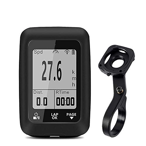 Cycling Computer : HBBOOI GPS Bike Computer Wireless Speedometer, Waterproof Road Bike MTB Bicycle Bluetooth ANT+ Backlight Cycling Computers for Outdoor