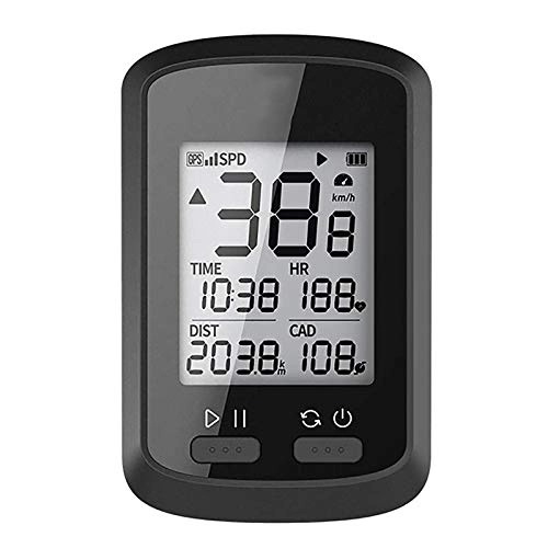 Cycling Computer : HEWXWX Wireless Bike Computer, Waterproof GPS Cycling Speedometer Odometer With Bluetooth, Bicycle Stopwatch Support Sensor, For Road Bike Mountain Bike