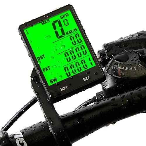 Cycling Computer : HJTLK Bike Computer, Touch Screen Cycling Computer Super Waterproof 2.8" large Screen Bicycle Speedometer Multiduty Upgraded