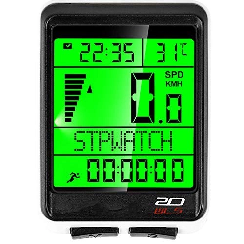 Cycling Computer : HJTLK Bike Computer, Wireless 5 Language Available Waterproof Speedometer Mtb Road Bike Bicycle Computer