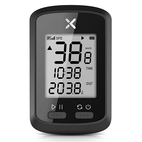 Cycling Computer : HLVU GPS Cycling ComputerSmart GPS Cycling Computer Wireless Bike Computer Digital Speedometer IPX7 Accurate Bike Computer With Multifunctionfor Outdoor