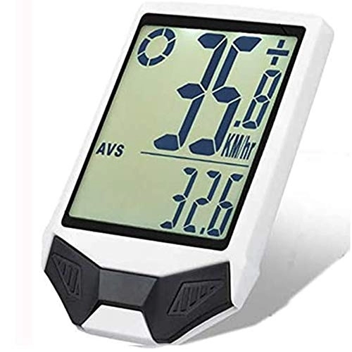 Cycling Computer : Home gyms Bicycle Computer Wireless Bicycle Speedometer Large Screen Wireless Speed + Cadence + Heart Rate Three-in-one Code Table, Extended Bracket Luminous And Bright