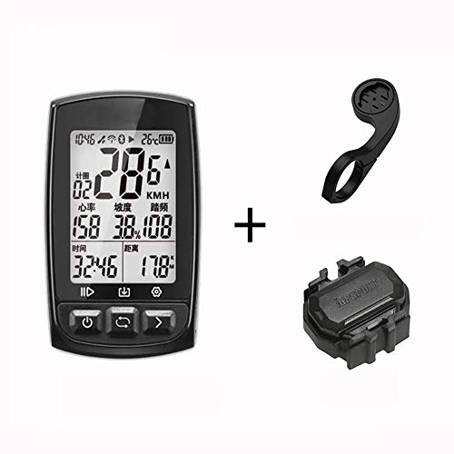 Cycling Computer : Home gyms Bicycle GPS Code Table Wireless Luminous Waterproof Mountain Road Riding Wireless Bicycle Computer