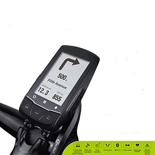 Cycling Computer : HONGLONG Wireless Bicycle Computer, Bicycle Computer Sensors Ipx8, Waterproof, Backlit, with Heart Rate Monitor, Bicycle Odometer Enjoy Great Travel Experience