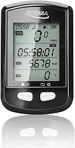 Cycling Computer : hsj WDX- Bicycle Stopwatch Mountain Road Bike GPS Speed measurement