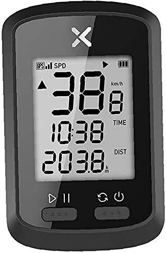 Cycling Computer : hsj WDX- Bike GPS Computer English Version Wireless Speed measurement