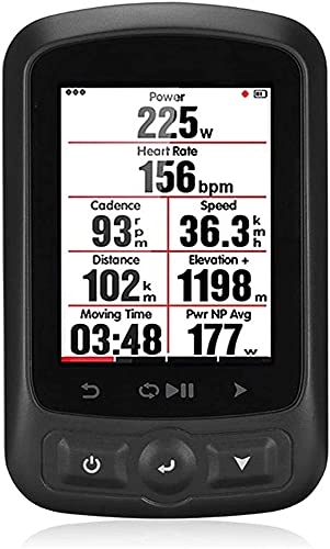 Cycling Computer : hsj WDX- Mountain Bike Wireless Luminous Waterproof Power Navigation Speed measurement