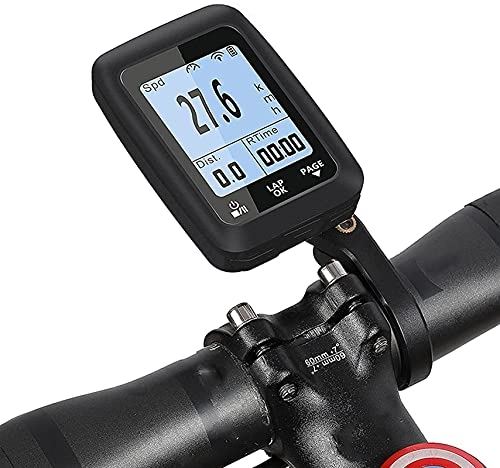 Cycling Computer : hsj WDX- Mountain Road Bike GPS Code Meter Multifunctional Luminous Riding Wireless Odometer Speed measurement