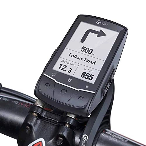 Cycling Computer : Huanxin Bike Computer, GPS Navigation Bike Computer Cycling Computer Bluetooth Waterproof Connect with Cadence / HR Monitor