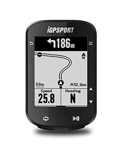 Cycling Computer : iGPSPORT BSC200 Bike Computer Wireless, Route Navigation 2.5inch Screen Bluetooth ANT+ GPS Cycle Computer Waterproof