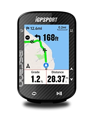 Cycling Computer : iGPSPORT BSC300 Bike Computer Wireless, MAP Navigation Color Screen Bluetooth ANT+ GPS Cycle Computer Waterproof