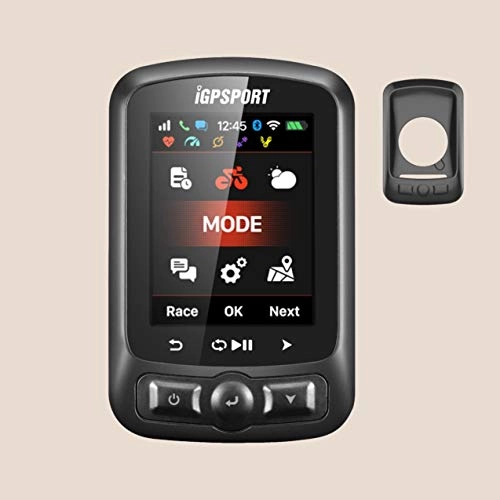 Cycling Computer : IGPSPORT iGS620 - Connected GPS Bike Meter Pack / Black Shell