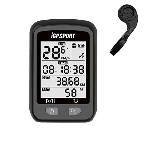 Cycling Computer : iGPSPORT Waterproof GPS Bluetooth Wireless Cycling Bike Computer Sport Bicycle Stopwatch High Sensitive GPS Speedometer with Free S60 Our-front Bike Mount Holder Accessories (Only Support Kilometer
