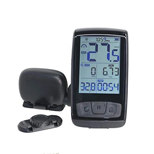 Cycling Computer : KEGDW Bike computer Bicycle Computer Wireless Bike Speed Cadence Sensor speedometer can connect Bluetooth Heart Rate Monitor