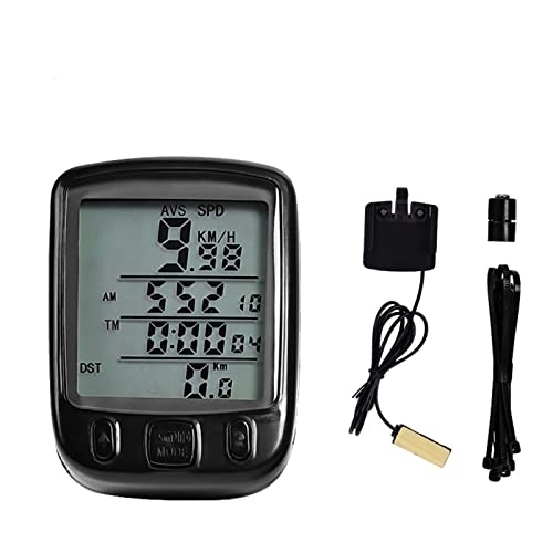 Cycling Computer : koliyn Backlight waterproof bicycle code table, cycling accessories LED display speedometer mileometer