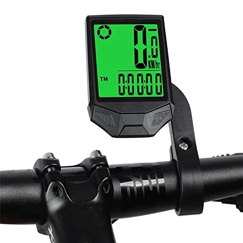 Cycling Computer : koliyn Bicycle speedometer, multi-function cycling computer automatic wake-up outdoor riding equipment accessories Odometer with extension bracket